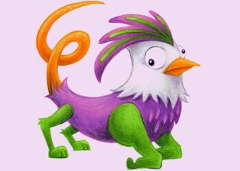 20 gyerekrajz, amely egy profi illusztrátornak hála valódi rajzfilmkarakterré vált