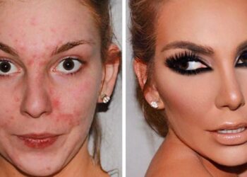 A smink ereje: 20 nő, aki megosztotta, hogyan néz ki sminkelés előtt és után