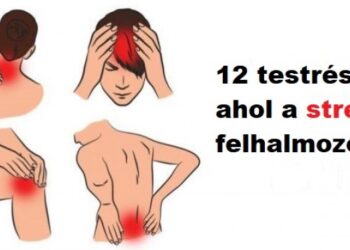 Ebben a 12 testrészben halmozódik fel a legtöbbször a stressz okozta feszültség