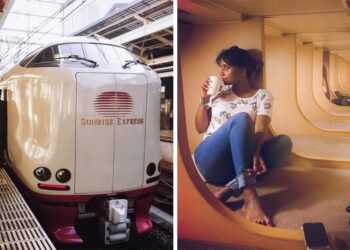 Így néz ki a japán vonatok belseje, melyeket guruló szállodaként neveztek el a turisták