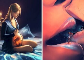 Egy pszichológus képeket rajzolt –  mélyen magadba kell nézned, hogy megértsd őket