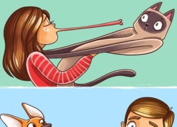 10 rajz, amely igazolja, hogy a kutyák és a macskák különböző bolygóról származnak
