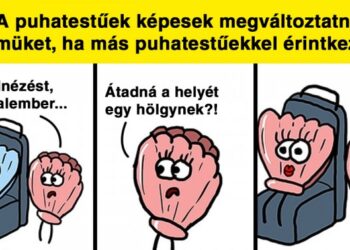 16 ábra, mely a tudományos tényeket finom humorral tálalja