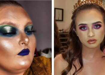 20 csaj, aki úgy döntött, hogy önjelölt sminkművész lesz – és ezzel hatalmas hibát követett el