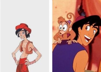 Így néztek ki kedvelt animációs karaktereink a kezdeti tervek szerint