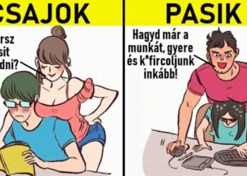 16 felvétel, mely lerántja a leplet a nők és a férfiak jellemző viselkedéséről