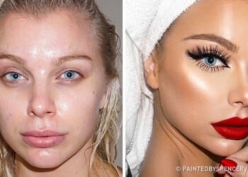 18 nő megosztotta a fotóját sminkkel és smink nélkül, és néhányukat lehetetlen felismerni