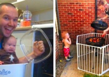 18 alkalom, mikor az apukák vigyáztak a gyerekekre