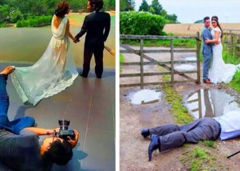 20 fotó, amely bebizonyítja, hogy az esküvői fotósok élete bizony cseppet sem leányálom