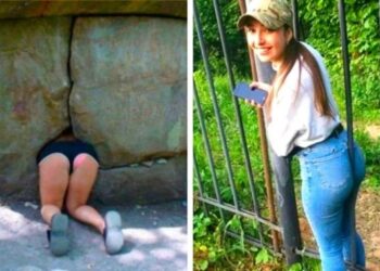 20 bombázó nő, aki egyértelműen szorult helyzetbe került