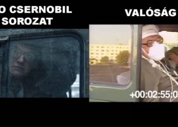 Egy videó, amely pontosan bemutatja, mekkora egyezés volt a Csernobil sorozat és a valóság között.