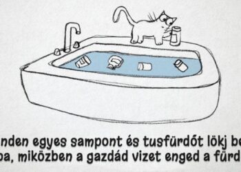 20 tréfás illusztráció, mely bemutatja, hogyan kell jó macskának lenni