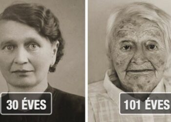 Egy fotósorozat, mely bemutatja, hogy mennyit is változtak a 100+ éves emberek fiatal koruk óta