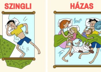 11 humoros illusztráció, amely bemutatja, hogyan változik meg a férfiak élete a házasság után