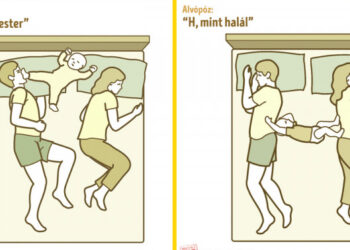 Hogyan aludjunk egy kisbabával: 15 póz, amelyről minden szülő magára ismer