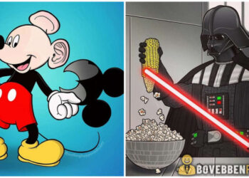 16 illusztráció, amely megmutatja az ikonikus filmek karaktereinek sötét titkait