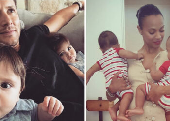 13 sztár, akik ragyogóan megbirkóztak az ikreik felnevelésével