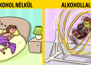 10 humoros rajz, amely bemutatja, hogyan változunk meg az alkohol hatására