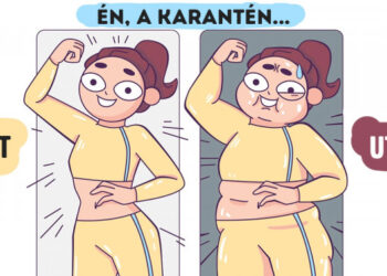 Egy tehetséges művész bemutatja, hogyan néz ki a karanténba zárt nők napi rutinja