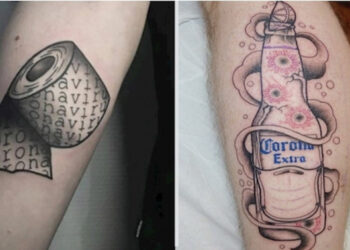 A COVID-19 a bőrön is nyomot hagy: 20 borzalmas koronavírus tetoválás