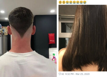 18 alak, aki a házi karantén alatt magának próbált hajat vágni, és katasztrófa lett a vége