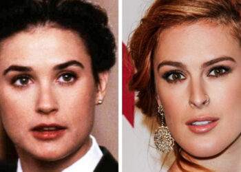 14 felvétel hírességekről és gyermekeikről egyidősen