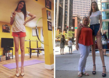 Ennek a mongol lánynak van a második leghosszabb lába a világon