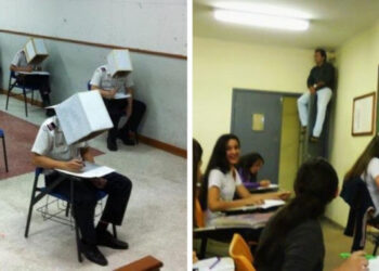 14 vicces alkalom, mikor a vizsgákon a puskázás ellen tett intézkedések rendkívül látványosra sikeredtek