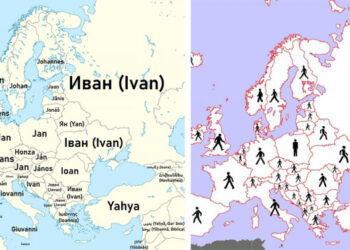 16 szokatlan térkép, amely totálisan ismeretlen oldaláról mutatja be a világunkat