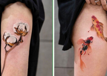 Egy művész lebilincselő tetoválásokat készít, amik úgy néznek ki, mintha egyenesen egy tündérmeséből lépnének elő