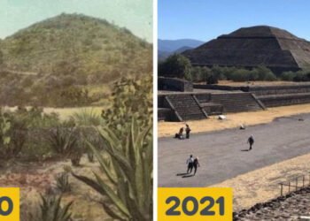 19 fénykép, mely bemutatja, hogyan néztek ki a híres helyek a múltban és mennyit változtak azóta