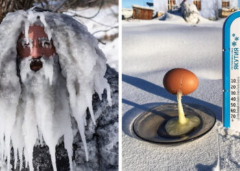 16 fénykép az igazi kemény télről, mely láttán legszívesebben azonnal bebugyolálnád magad a takaró alá