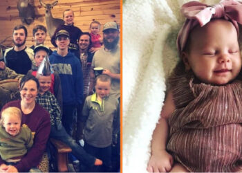 A michigani 14 fiúgyermekes anyuka 45 évesen végre megszülte első lányát: “A legnagyobb meglepetés”