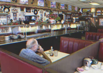 Miután elvesztette feleségét, az özvegy úr elmegy az étterembe és két azonos ételt rendel