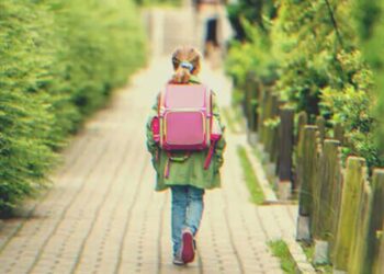 A tanárnő követi a kislányt, aki minden nap elviszi a maradékot az iskolai menzáról