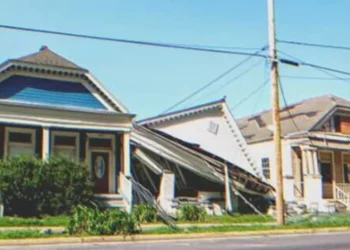 A lány elhagyja a nagymamáját, egy év múlva visszatér, és látja, hogy a háza romokban hever