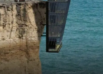 Házak a szakadék szélén: 7 épület, amitől eláll a lélegzeted