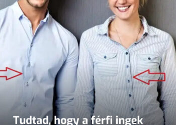 Tudtad, hogy a férfi ingek miért mindig balról jobbra gombosak, a nőké pedig jobbról balra?