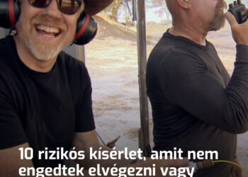 10 rizikós kísérlet, amit nem engedtek elvégezni vagy leadni a tévében a Mítoszirtók (Állítólag…) című tévéműsornak