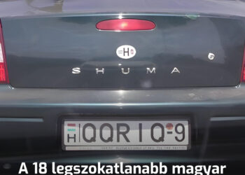 A 18 legszokatlanabb magyar rendszám, amikről azt hinnénk, hogy csak a filmekben léteznek