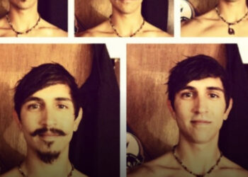 16 kép mely bemutatja, milyen brutálisan fiatalít egy borotválkozás