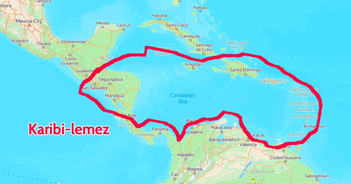 földrengés, hurrikán, Karib-lemez, Karib-tenger, katasztrófák, Kokos-lemez, lemeztektonika, szökőár, veszélyes úti cél, vulkán