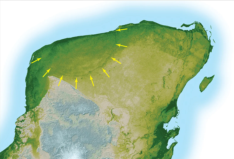 aszteroida becsapódás, Chicxulub-kráter, dinók kihalása, dinoszauruszok, evolúció, földtörténet, irídium, kréta időszak, őslénytan, tömeges kihalás