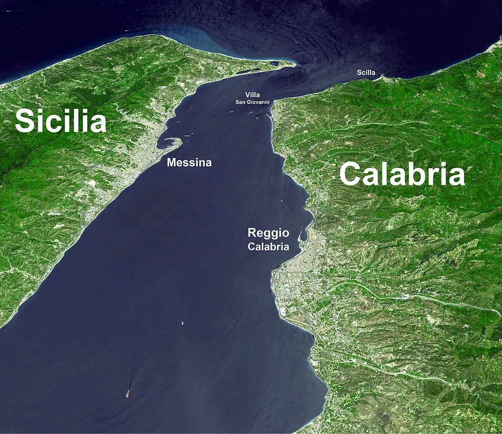 építészet, földrengés, galéria, Gazdaság, híd, infrastruktúra, környezetvédelem, közlekedés, mérnöki munka, Messinai-szoros, olaszország, Szicília, történelem, turizmus, vulkán