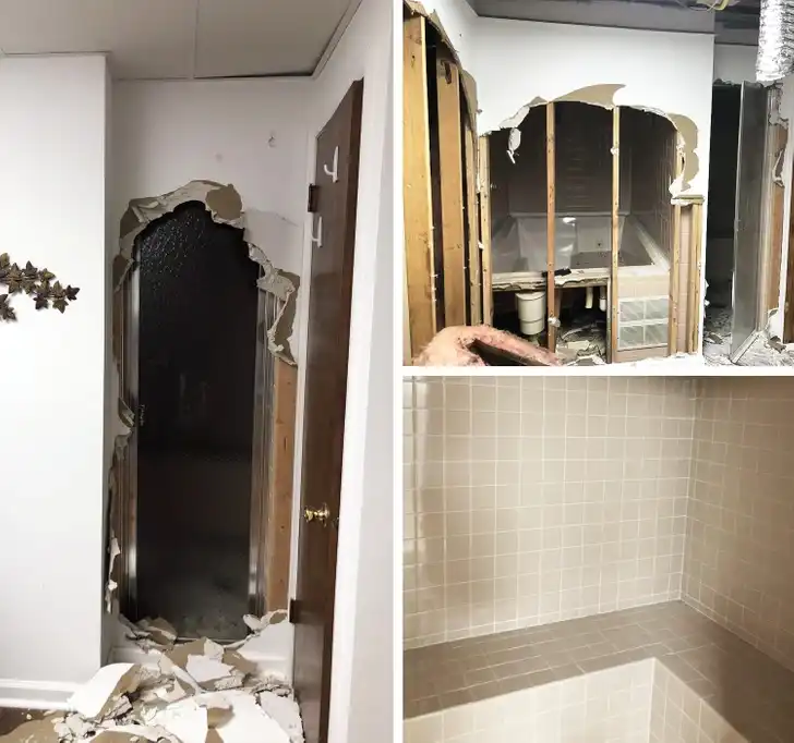 ajtó, átalakítás, csapóajtó, érdekesség, felfedezés, felújítás, furcsaság, ház, kandalló, lakás, meglepetés, otthon, pince, rejtett helyiség, széf, titkos szoba, titok