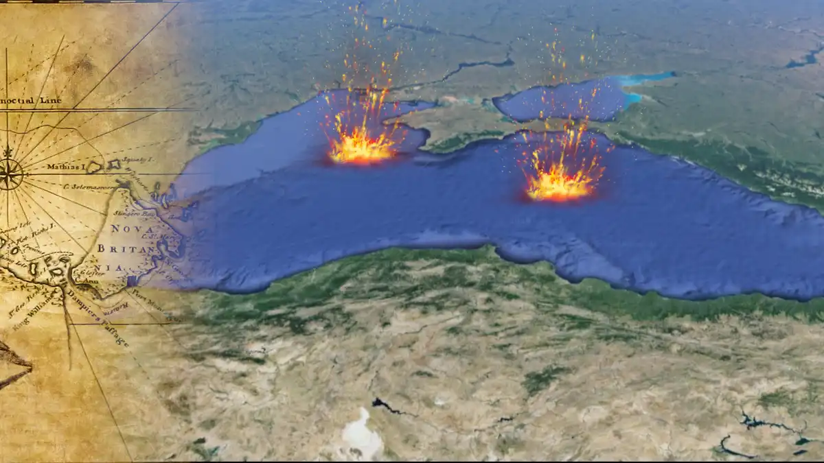1927-es krími földrengés, fekete-tenger, földrengés, hidrogén-szulfid, Krím, metán, szemtanúk, tenger égése, természeti katasztrófa, történelem