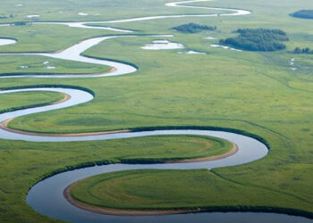 Miért kanyarognak a folyók ahelyett, hogy egyenes vonalban folynának?