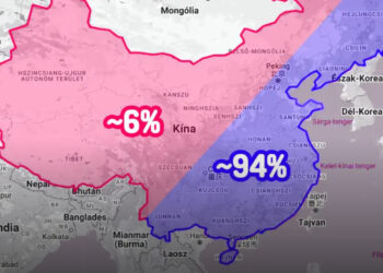 Miért nem él szinte senki Kína északnyugati részén?
