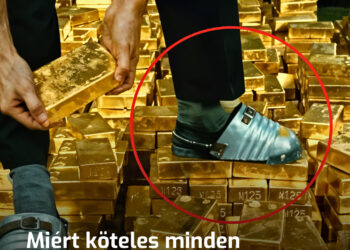 Miért köteles minden alkalmazott ilyen furcsa fémcipőt hordani az arany- és devizatárolókban?