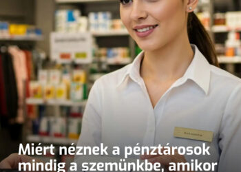 Miért néznek a pénztárosok mindig a szemünkbe, amikor kinyomtatják a blokkot? Nem csak az életkorunk megállapítása miatt